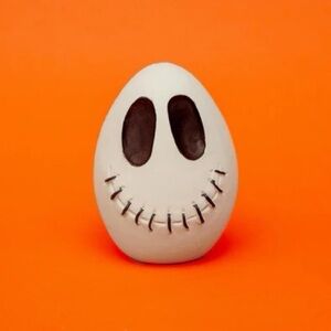 Spooky Skull Halloween Squeaky Egg by Lanco Pets NWT